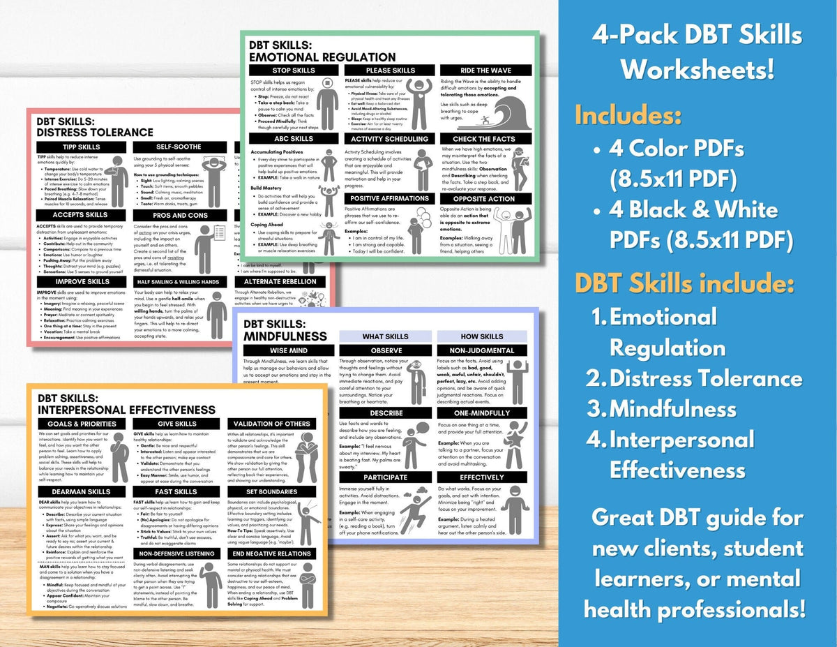 Developing Your Skill Set Worksheet.pdf Dbt Skills Worksheets