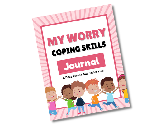 Coping Skills Daily Journal for Kids (Digital Printable)